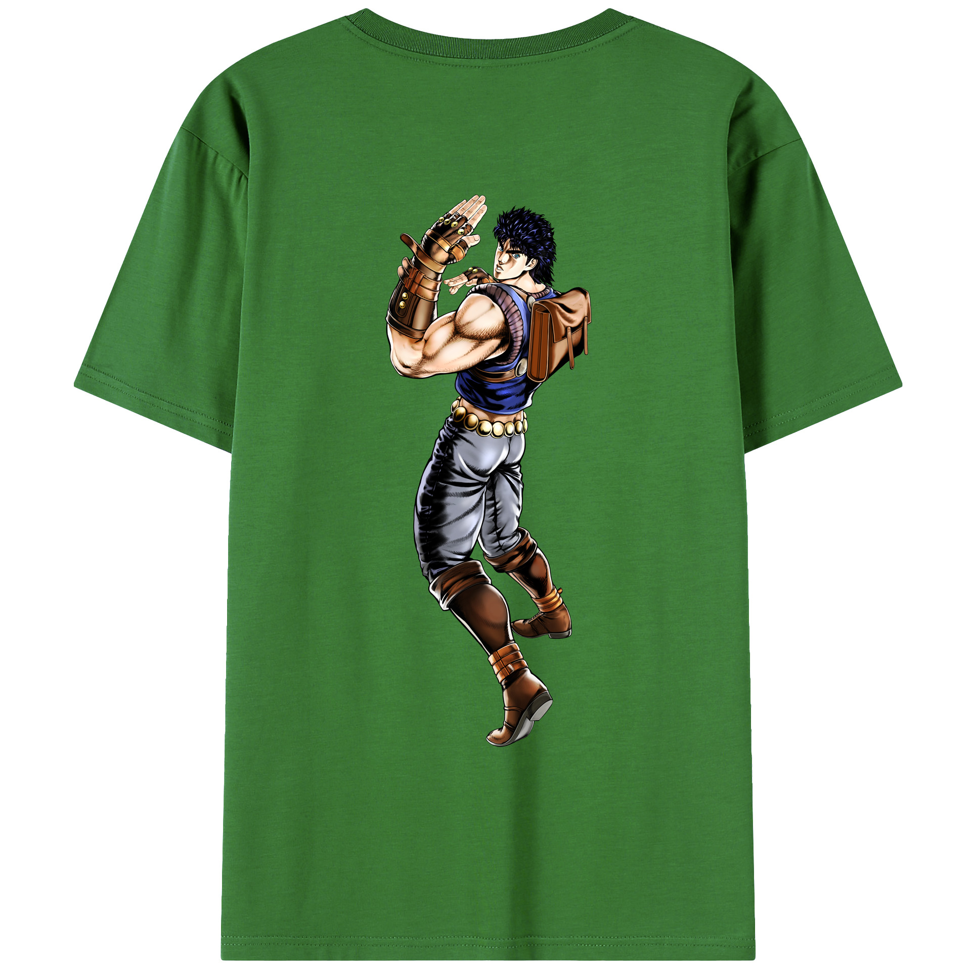 （画像用） ジョジョの奇妙な冒険 /ジョナサン?ジョースター JoJo's Bizarre Adventure Jonathan Joestar レディース半袖Tシャツ(バックプリント)